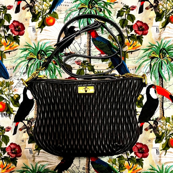J. Crew Black Crossbody - Picture 1 of 6